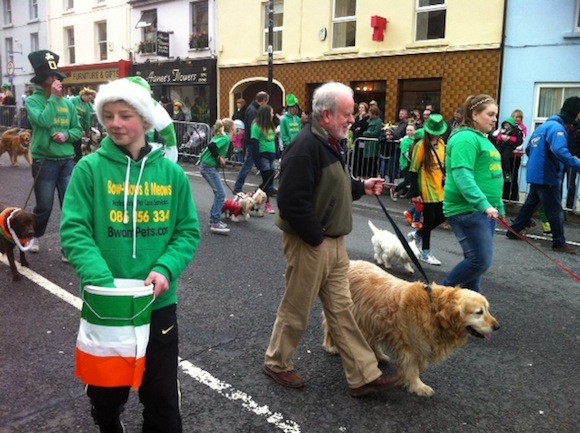 Well-known solicitor Cathal Quinn almost got to 'lead' the parade!
