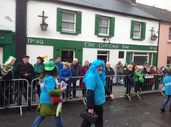 Fr Eamon Kelly never feels blue - even on Paddy;s Day!