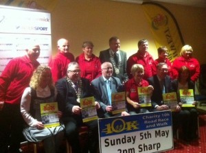 The North West 10k sponsored by Donegal Daily and Brian McCormack Sports was launched this evening