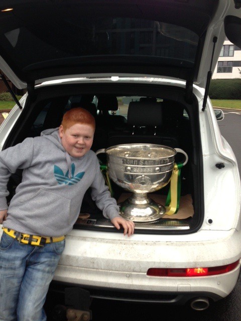 Ciaran Friel welcomes Sam to Glasgow this evening