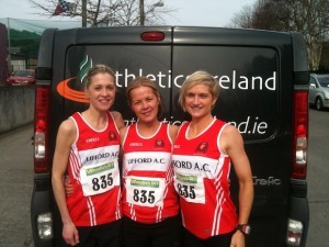 Lifford athletes including Ann-Marie McGlynn right are in action this weekend.
