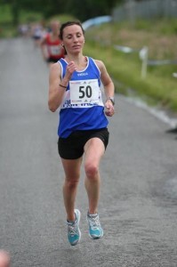 Teresa McGloin in full flight