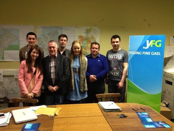 (L-R: Aaron Sweeney, Leah Kavanagh, Jimmy Kavanagh, Fionán Lynch, Colleen Kearney, Rory Sweeney)