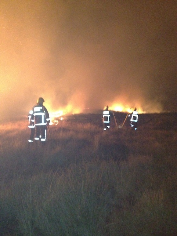 Glenties and Dungloe fire crews tackle a blaze at 4am in Doochary