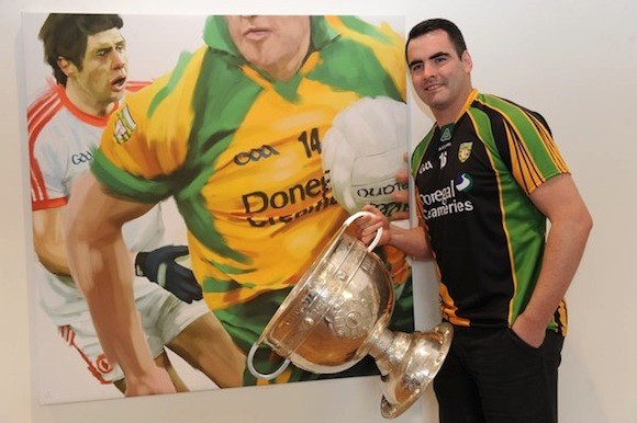 Paul Durcan pictured at 2013 Launch of Ulster Championships for Football and Hurling at Ulster Museum, Botanic Gardens