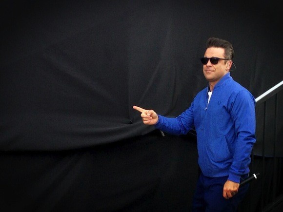 Robbie Williams in Derry on Friday