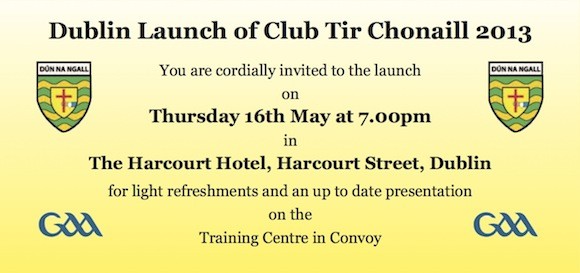 Club Tir Chonaill Invite Dublin copy