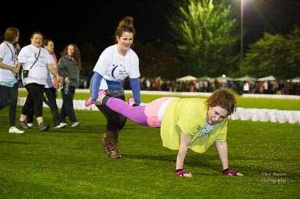 Relay for Life Luminara Ceremony.  Photo:- Clive Wasson