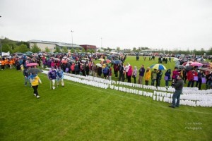 Relay for Life Opening Ceremony.  Photo:- Clive Wasson