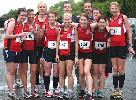 Spartans AC from Derry who took part in the Lifford 5k Road Race