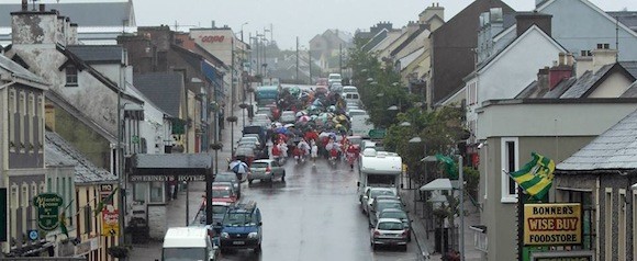 Dungloe Protest today - Pic Kei Patterson