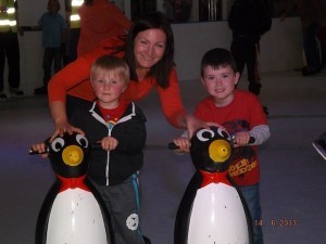 Even the youngsters can feel safe thanks to the helpful penguin aids