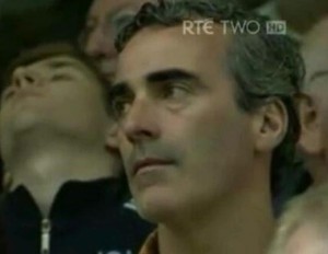 Jim McGuinness at Croke Park today