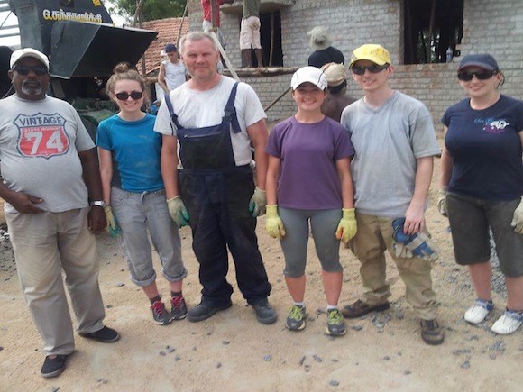 Tony from The LYIT team along with some of Habitats N. Ireland team,