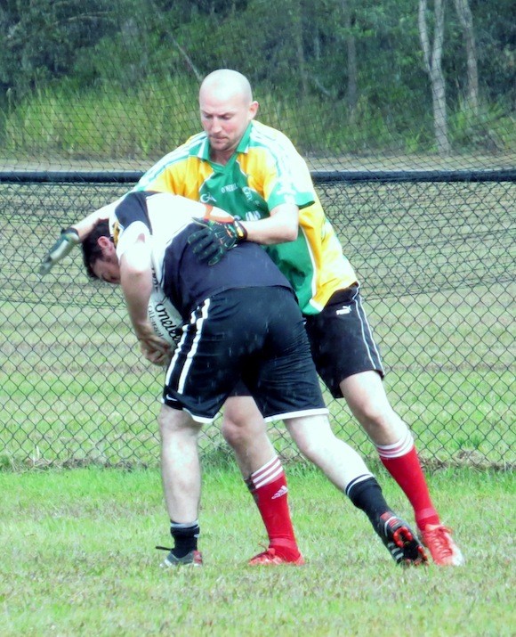 Kilmacrennan native Rory O Gorman in action for Brisbane