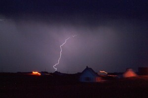 Lightning at Meenaclady donegaldaily.com