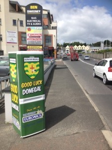Donegal fans are ready to give Mayo the cold shoulder!