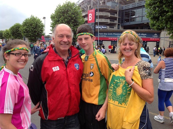 The Douglas family from Moville made the long journey to Croker today!