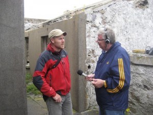 Emmett Johnston is interviewed for the show.