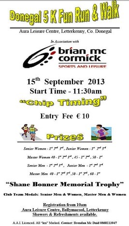 Donegal Athletics Board 5K