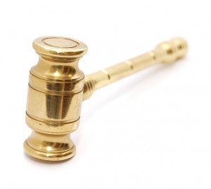 Golden gavel