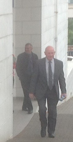 Mr O'Donnell leaving court