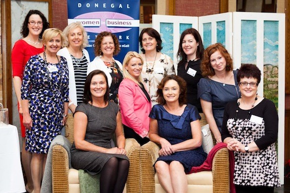 Some of the ladies who took part in the event with special guest Eileen Magnier of RTE.