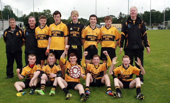 The successful St Eunans Under 15 team