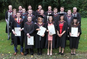 the class of Mechanical Engineering students who were conferred at LYIT yesterday.