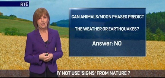 Evelyn Cusack: Scathing attack on alternative weather forecasting
