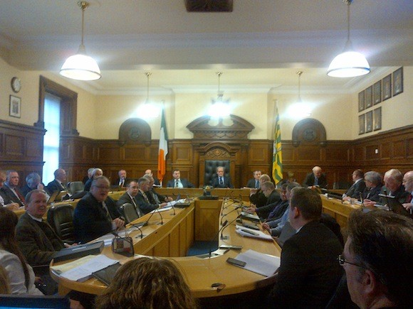 council chamber donegal daily