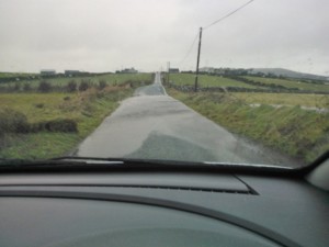 flood road dunfanaghy
