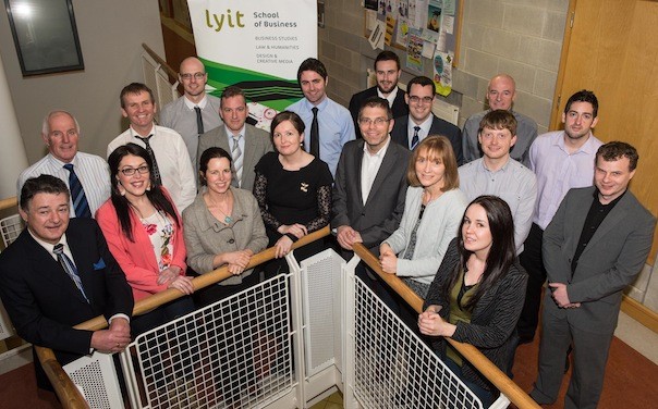 LYIT students get ready to head for China.