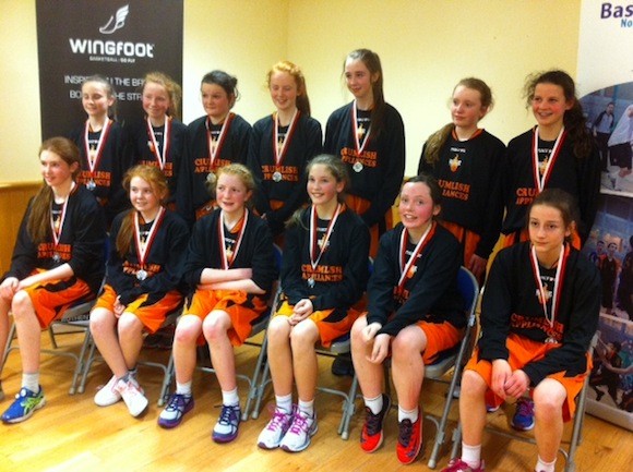 The Blaze U13 girls team.