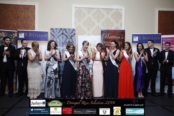 The moment Tamara hears her name called out as the 2014 Donegal Rose of Tralee.