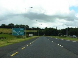 Large potholes have appeared on Letterkenny dual carriageway.