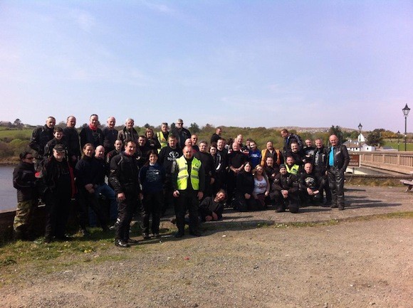 Not even the hot weather can stop these Donegal bikers getting into their leathers for charity!