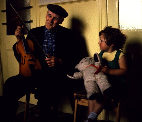 John Doherty and a young fan. Photo: Eamonn O'Doherty