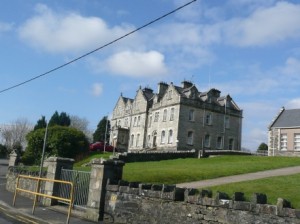 The parochial house in Letterkenny where Fr Maguire is alleged to have abused victims.