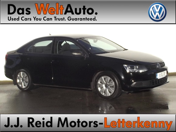 2012 Volkswagen Jetta, 1.6 TDI, 105 BHP, Black, Trendline,  J.J. Reid Motors, Canal Road, Letterkenny, Co. Donegal (1)