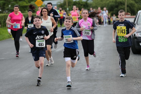 Runners pictured taking part in the Sessiaghoneill NS 5K Fun Run & Walk. Pic.: Gary Foy, newsandsportfiles