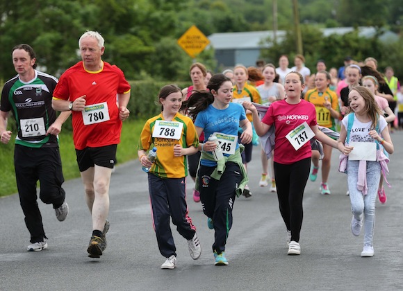 The Sessiaghoneill NS 5K Fun Run & Walk was a huge success with participants of all ages taking part. Pic.: Gary Foy, newsandsportfiles