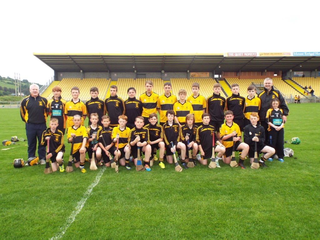 Team Photo- Back Row. Fergal Finn(Team Mentor), Sergi Mc Dermott, Eoghan Campbell, Shane O Donnell, Mark Mc Ginty, Daragh McBride, Ethan Doherty, Jordan Barr, Brendan Horgan, Iarlaith McGinley, Daragh Doherty, Cormac Finn, James Larkin, Gordon Randles (Team Mentor). Front Row-Marty Duffy, Mathew Noonan, Ronan Daly, Rory Doherty, Gavin Forde, Keenan Barrett, Eoghan Dowling, Oisin Randles, Paul O Donnell, Cian Harkin, Peter Magee, Russell Forde, Aoibhin Randles (Maor Uisce)