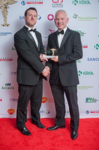 James Cassidy, Managing Director Healthwise Pharmacies with Phil Wilkinson of Reckitt Benckiser.
