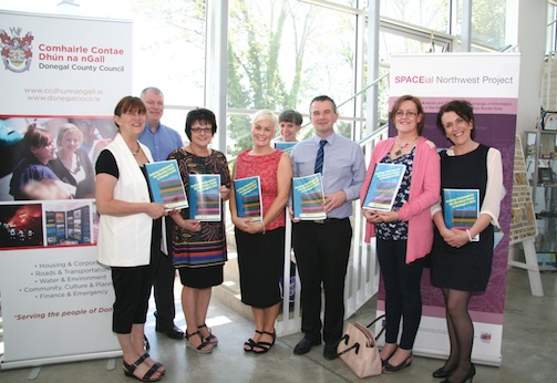  Members of the Economic Security Subgroup of the Childrens Services Committee who commissioned report Profiling Challenges in the Education Sector in Donegal. L to R: Anne McAteer, HSE, Peter Walker HSE, Rosemary Lyons, Inishowen Development Partnership, Lorraine Thompson Donegal Youth Service, Genieveve Gavin DLDC, Liam Ward Donegal County Council, Mary McBride Donegal County Council and Loretta McNicholas Donegal County Council.