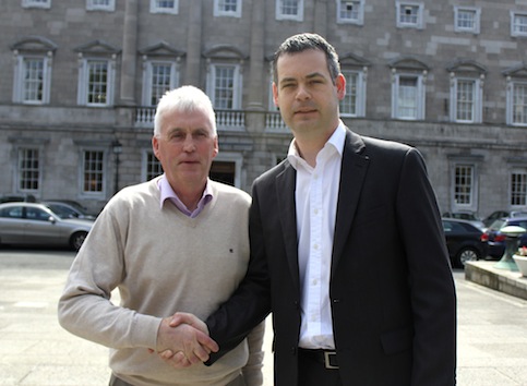 Pearse Doherty meets Charles Kennedy