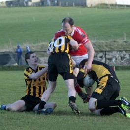 Colm McFadden was in stunning form as St Michaels powered past the challenge of St Eunans earlier this afternoon. 