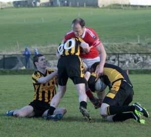 Colm McFadden netted two goals against Bundoran this evening in their opening fixture of the Donegal SFC. 