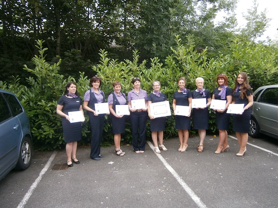 The staff of Ballybofey and Stranorlar Credit Union 