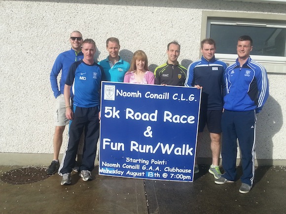 The lads launch the Naomh Chonail 5K